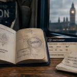 Aller en angleterre sans passeport : passeport tampon Contrôle, Londres