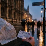 Quartier Londres à visiter : South Bank, Westminster, ticket métro et parapluies