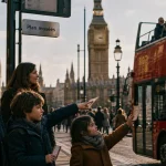 Que faire a londres avec des enfants : bus rouge a impériale et musées gratuits