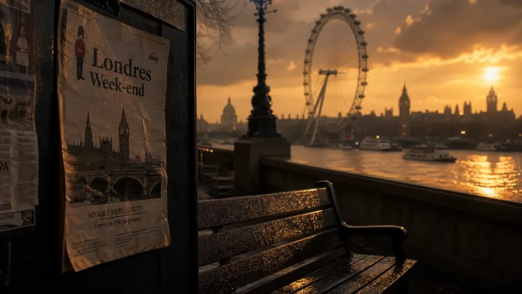 Que faire à Londres : golden hour sur la Tamise, London Eye et St Paul