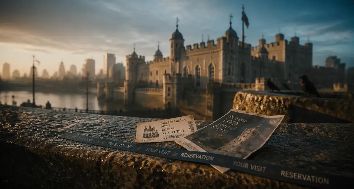 Visiter la tour de Londres : billet et Tour de Londres depuis Tower Hill