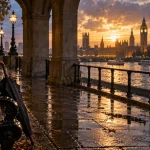 Ce qui faut visiter à Londres : South Bank, Westminster et London Eye au golden hour