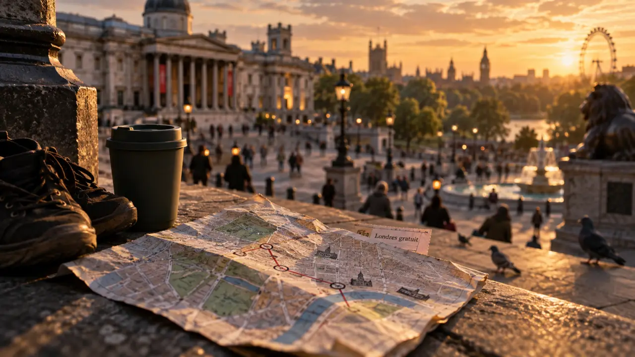 Comment visiter Londres gratuitement : itinéraire à pied près de Trafalgar Square, musées gratuits et balades