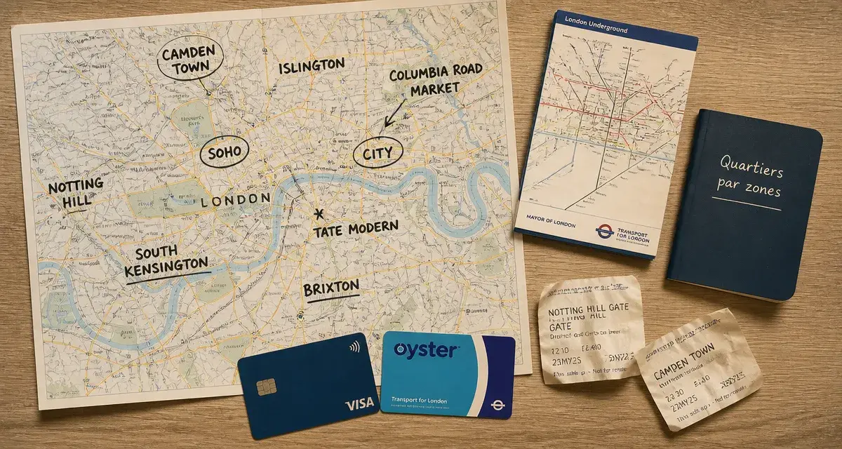 Comment visiter Londres : plan et Oyster card pour les transports
