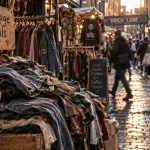 Londres shopping pas cher : vintage dans un marché londonien