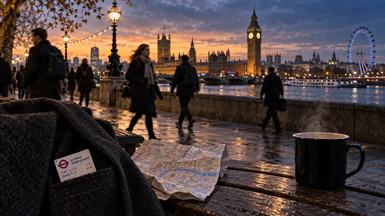 Programme pour visiter Londres en 3 jours : rive sud, musées et Westminster, vue Big Ben depuis la Tamise