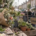 Que faire a londres le dimanche : marché Columbia Road à Londres