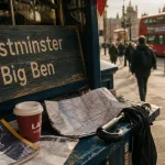 Que faire un weekend a londres : Westminster & Big Ben, gare londonienne