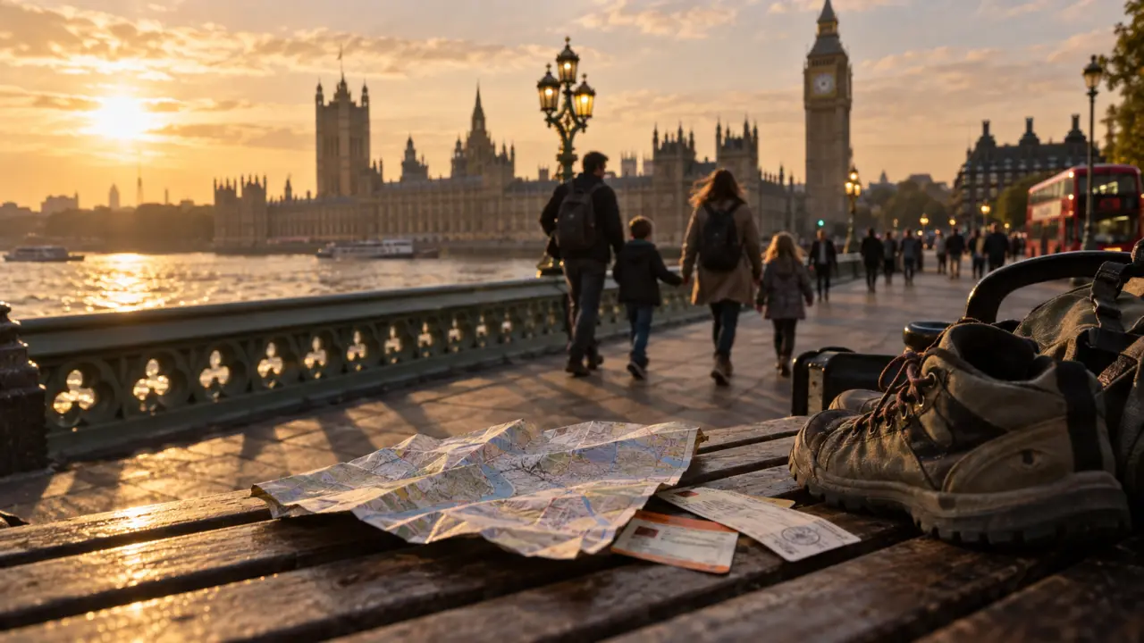 Que faut il visiter a londres : Westminster Bridge, Big Ben et la Tamise