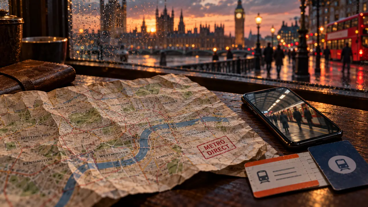Quel hotel pour visiter Londres : quartiers et métro, carte et pass transport