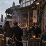 Théâtre shakespeare londres : vue sur le Shakespeare’s Globe à ciel ouvert