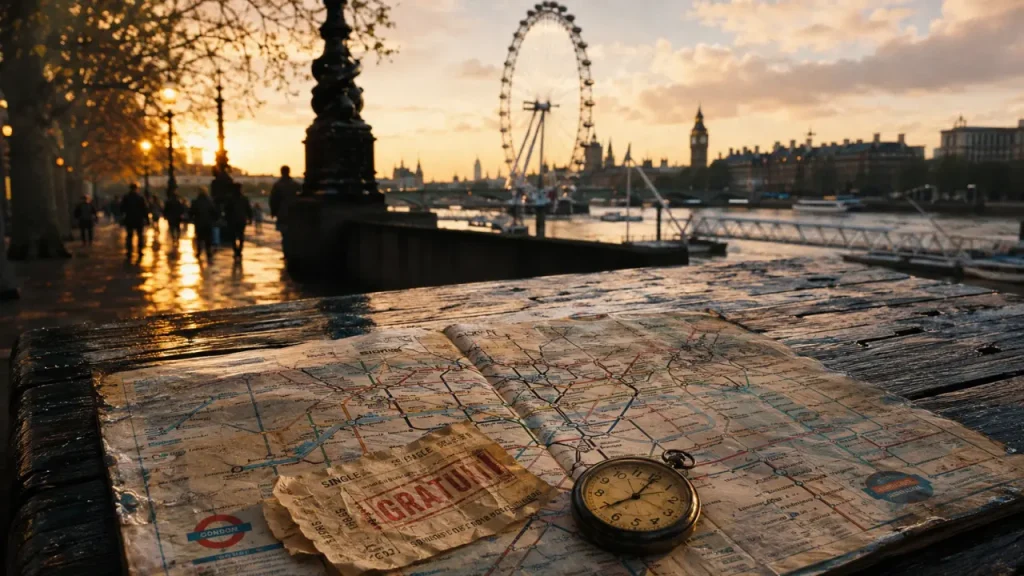 Visiter Londres gratuit : billet GRATUIT et plan de métro vers la South Bank