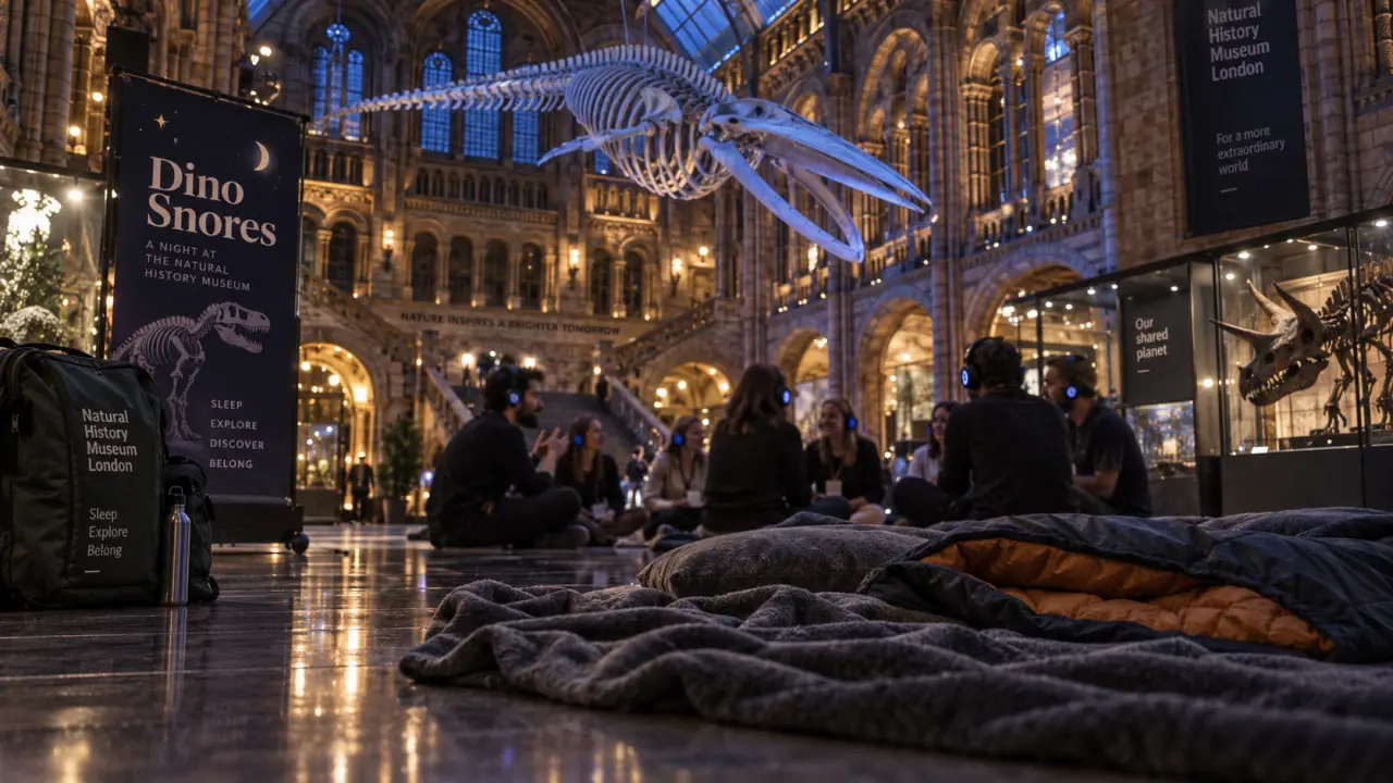 Nuit des musées Londres : visite nocturne près de la baleine bleue au musée