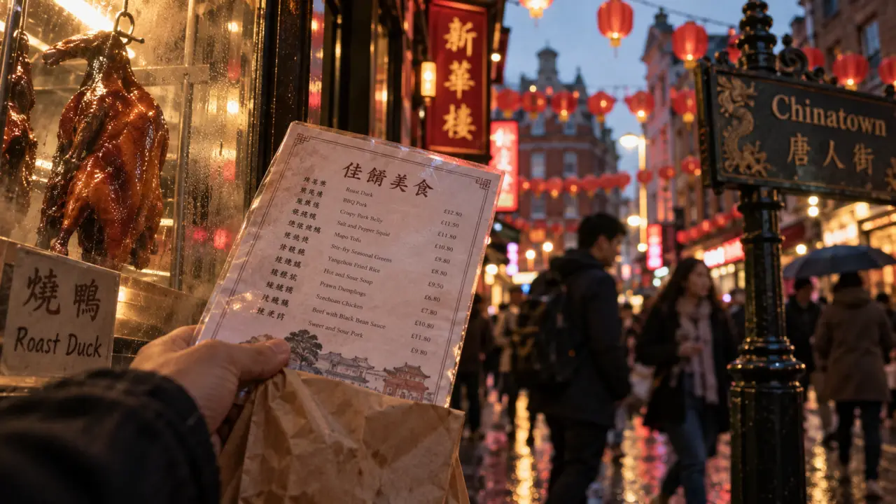 Visiter chinatown londres, Gerrard Street, dim sum, canard laqué