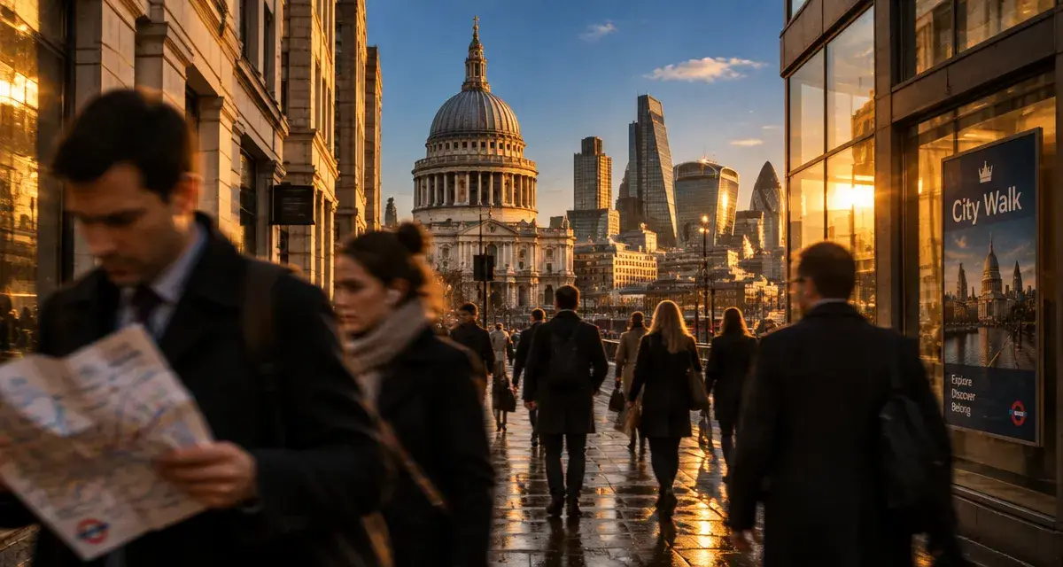 Visiter la city de londres : St Paul’s Cathedral au golden hour